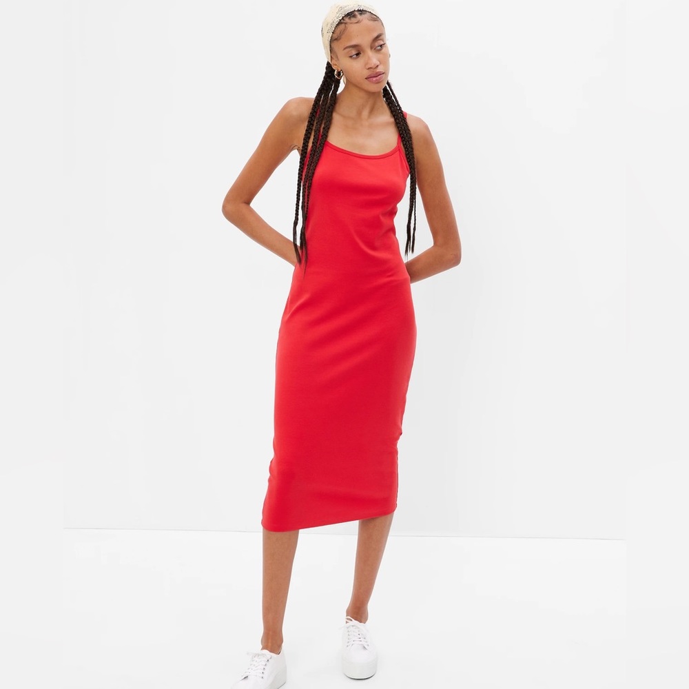 GAP Modern Cami Midi Dress